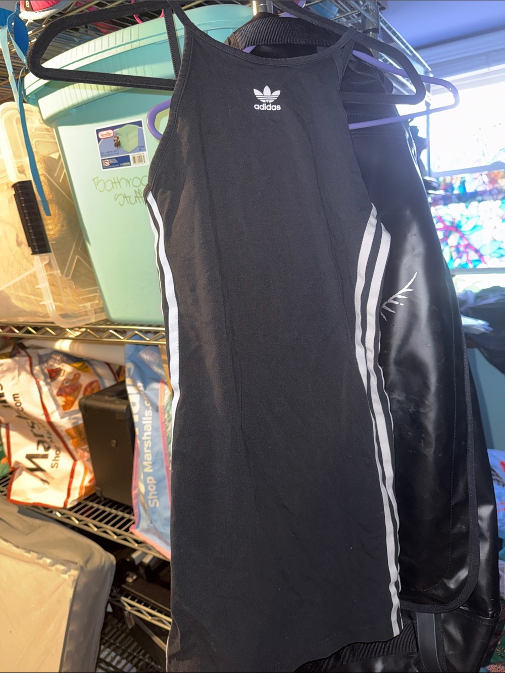 Adidas Black Mini Dress